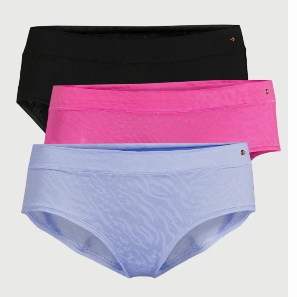 Sofia Intimates by Sofia Vergara Hipster Lace Panties 3 Pack Size S